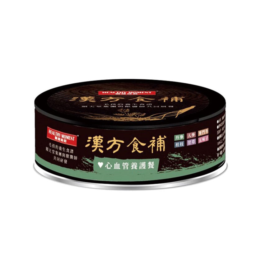 關健時刻Healthy Moment 狗罐頭主食罐 漢方養生心血管養護 MKD01 80g