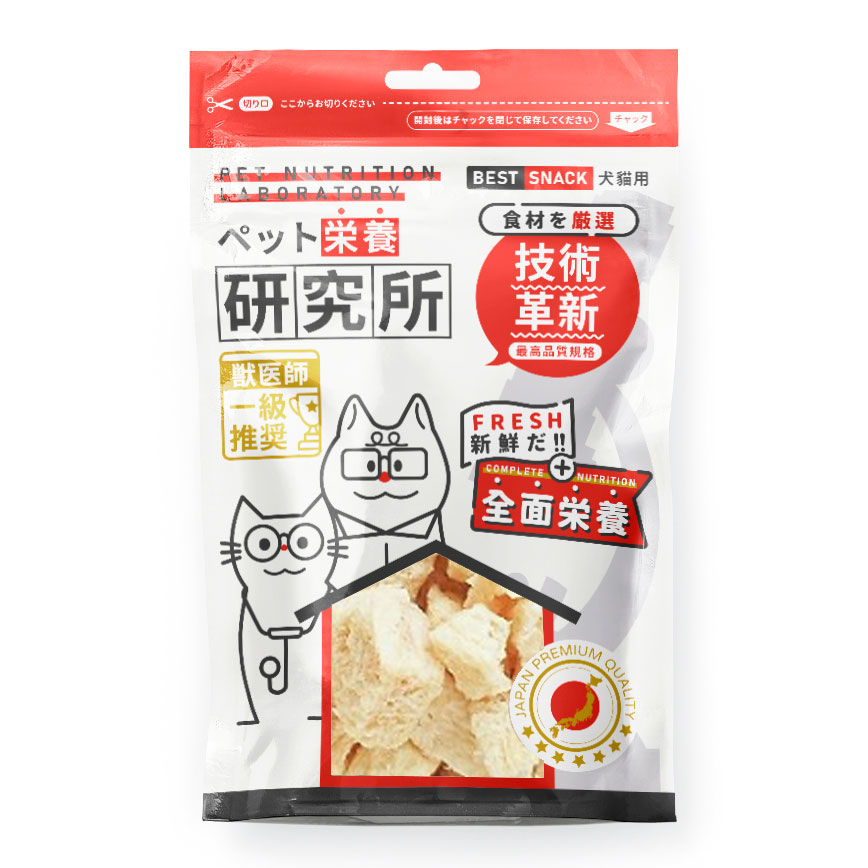 Pet Lab嚴選貓狗零食 凍乾小食 脫水雞肉切塊 5粒 (HKTV28)