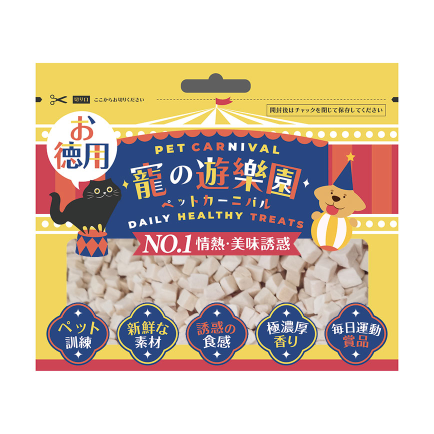 寵之遊樂園 嚴選貓狗零食 凍乾小食 脱水雞肉粒 60g (HKTV28) (停售)