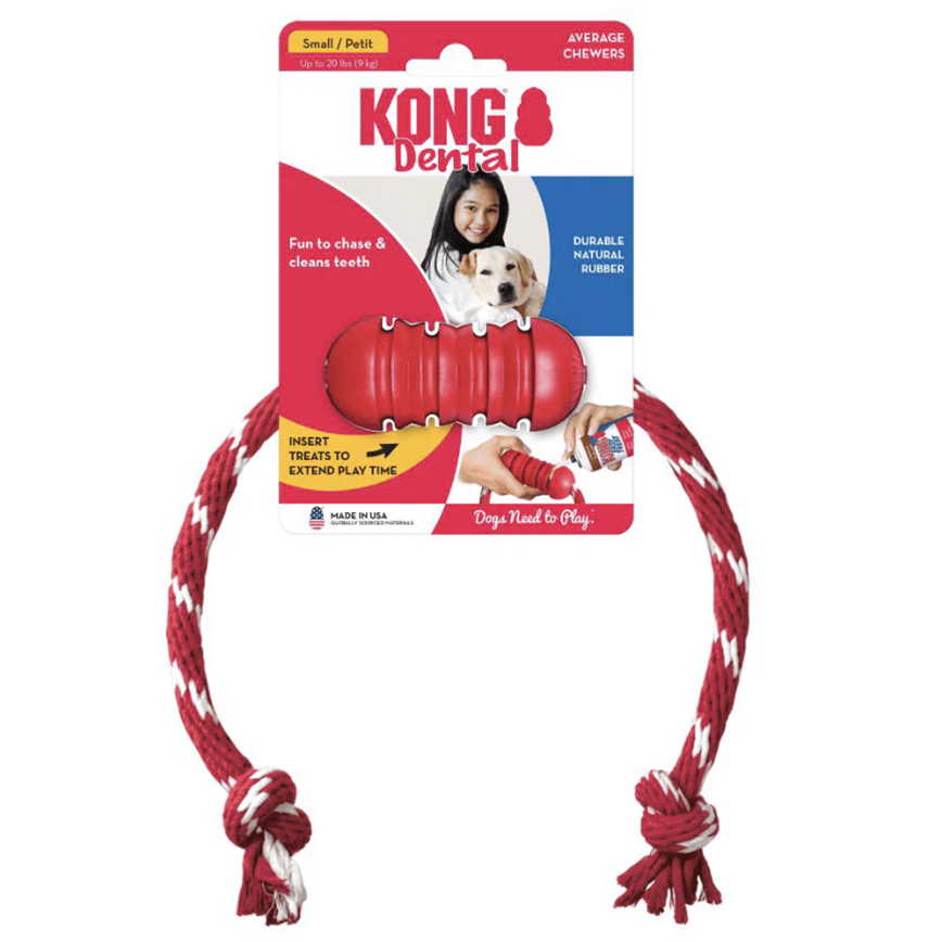 KONG Dental w/ Rope 8 cm (42542)