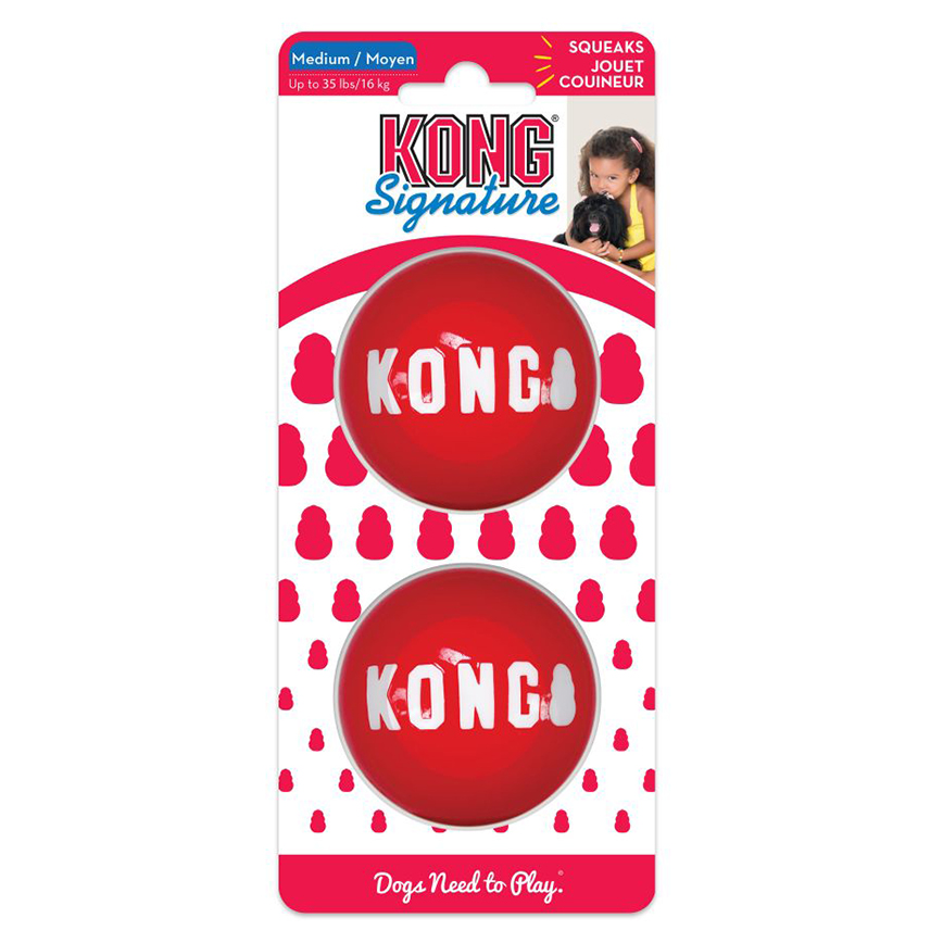 KONG Signature Ball 5cm (2 piece/packing) (67388) 圖 1
