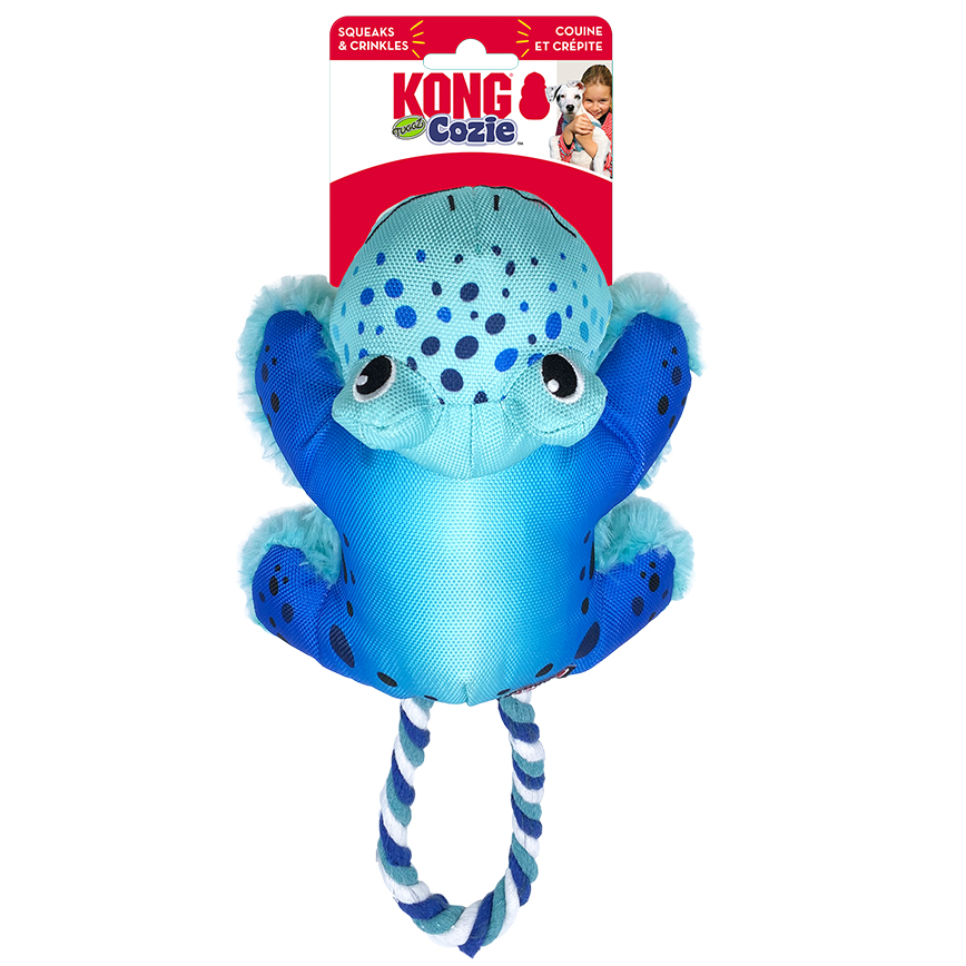 KONG Cozie™ Tuggz Frog S/M (ZYT34)