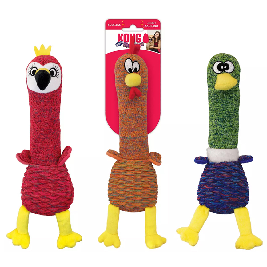 KONG Shakers™ Cuckoos Assorted 30cm (69720)