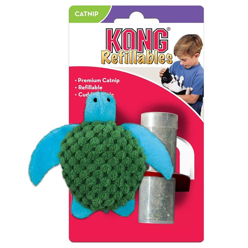 KONG Refillable Catnip Beaver (65396)