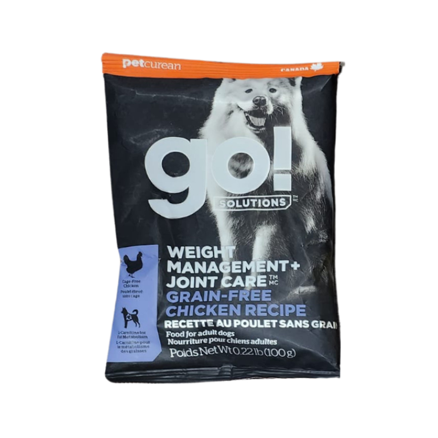 GO! SOLUTIONS 無穀物狗糧 關節減重系列 雞肉 100g 試食裝 (FG00435T)