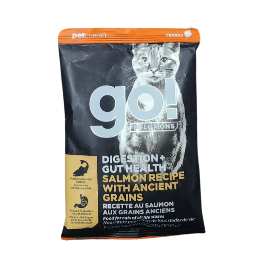 GO! SOLUTIONS 貓糧 古早穀物腸胃保健系列 三文魚 100g 試食裝 (FG00439T) 圖 1
