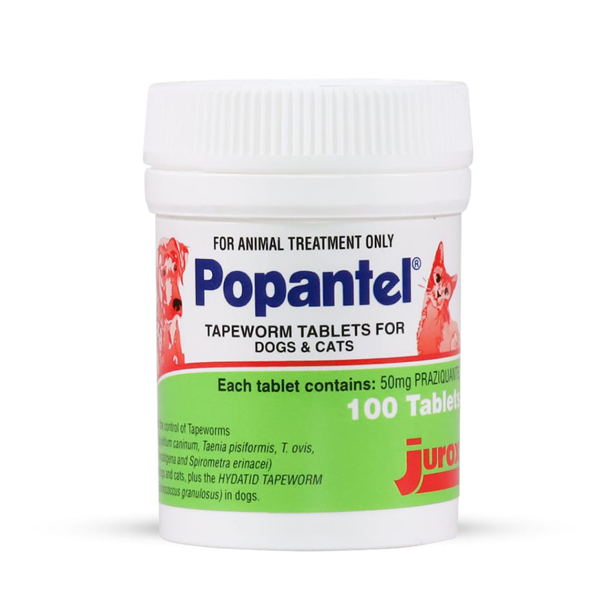 Jurox Popantel Allwormer Dog ( S ) 1tab/ 10kg