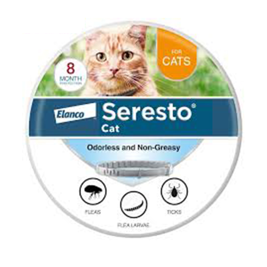 Elanco Seresto Flea & Tick Collar For Cats 圖 1