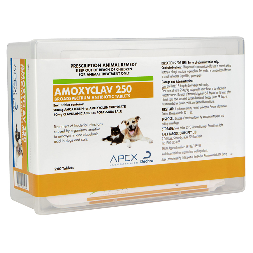 Amoxyclav 250mg tablet 20粒 圖 1