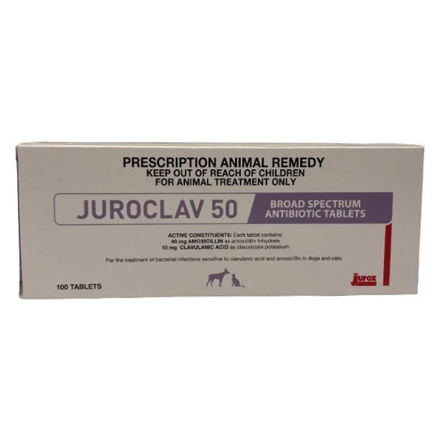 Juroclav 50mg 抗生素片 50粒 圖 1