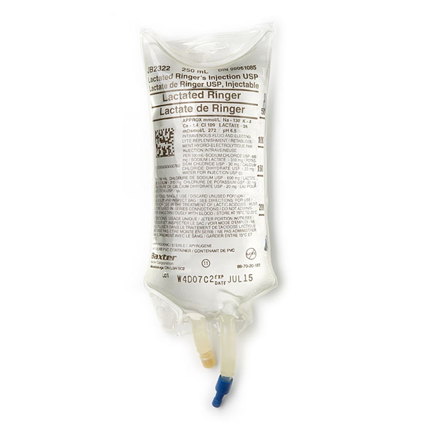 Baxter Lactated Ringer's Injection USP - 1000ml