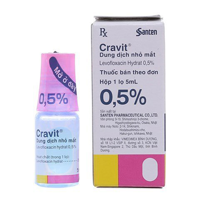 Cravit Ophthalmic Solution 0.5% 圖 1