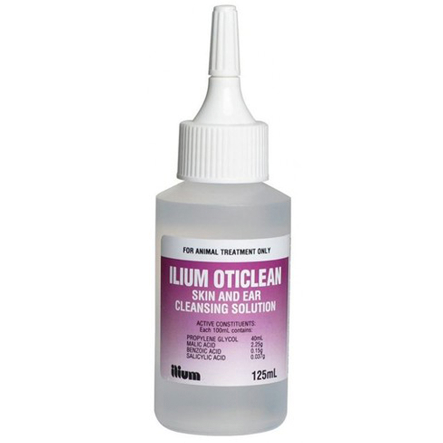 Ilium Oticlean Skin & Ear Cleansing Solution 125ml