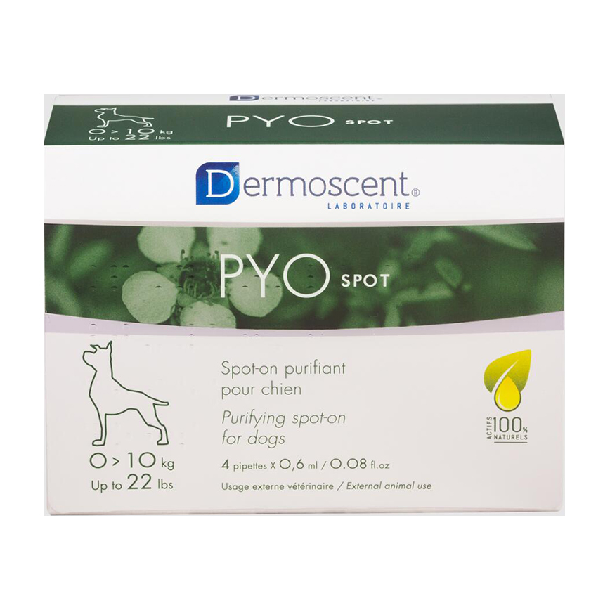Dermoscent PYO spot pour for Dogs 0-10kg 4p 圖 1
