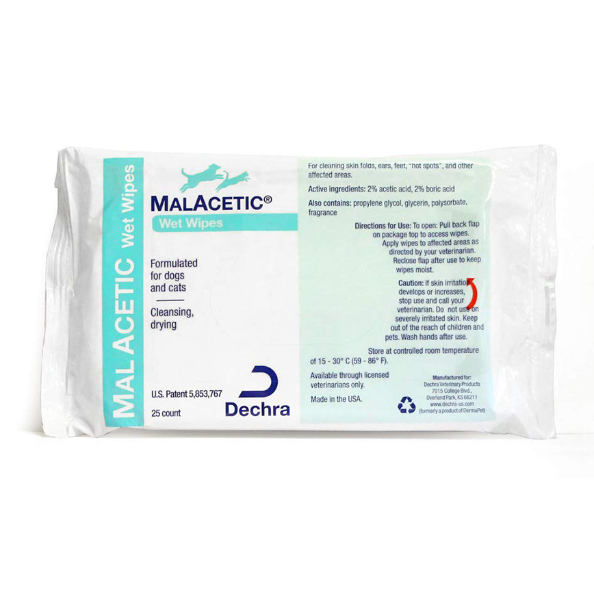 Dechra MalAcetic Wet Wipes 25Count 圖 1