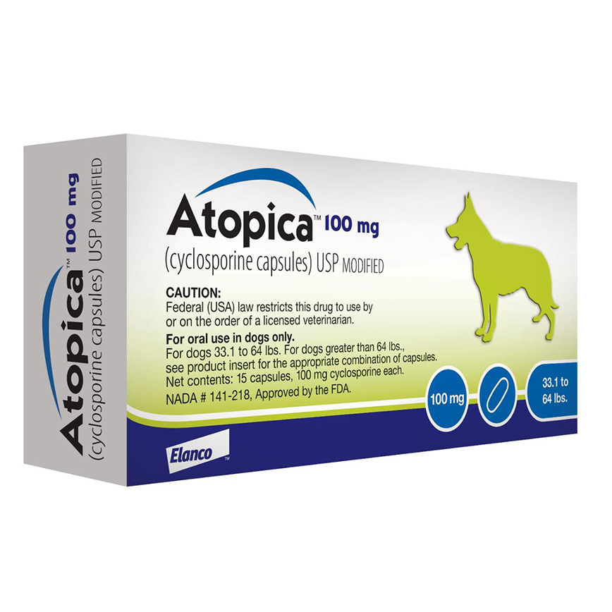 Atopica 諾皮佳 for Dogs 100mg 15capsules 圖 1