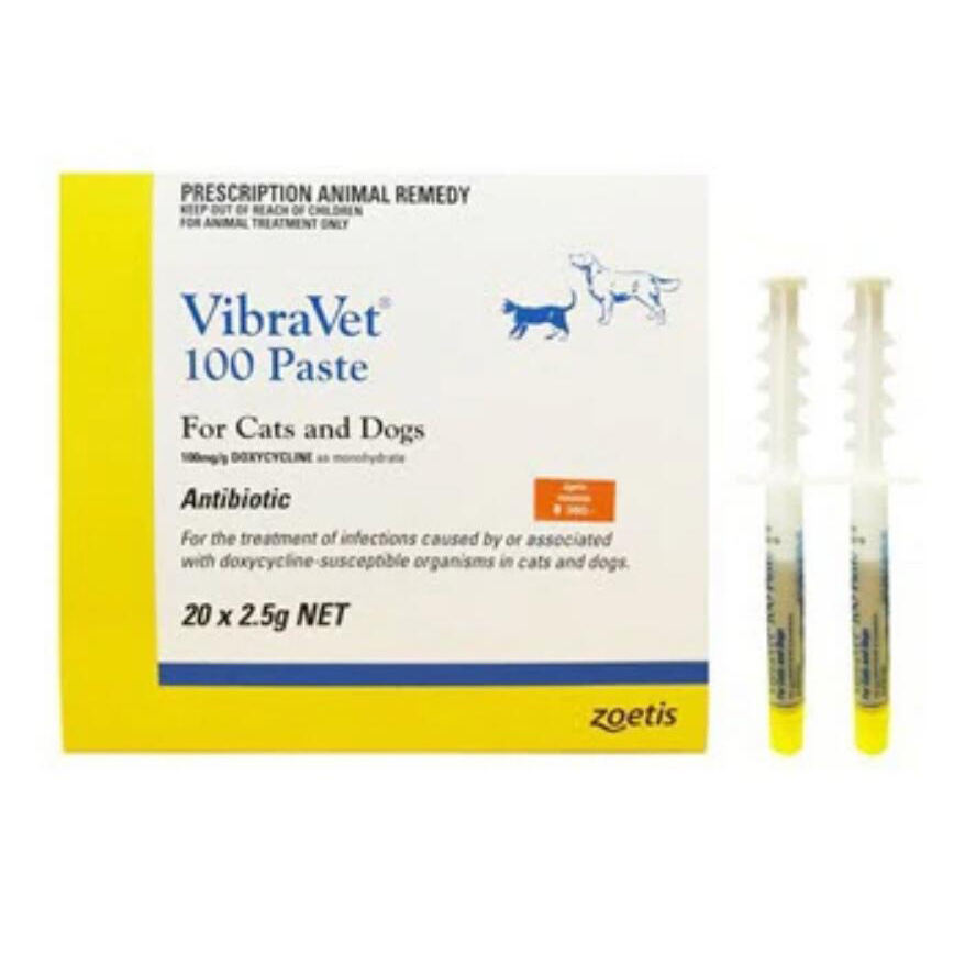 Zoetis VibraVet 100 Paste 2.5g 圖 1
