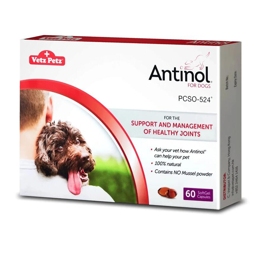 Antinol Joint Supplement for Dogs 90粒 圖 1