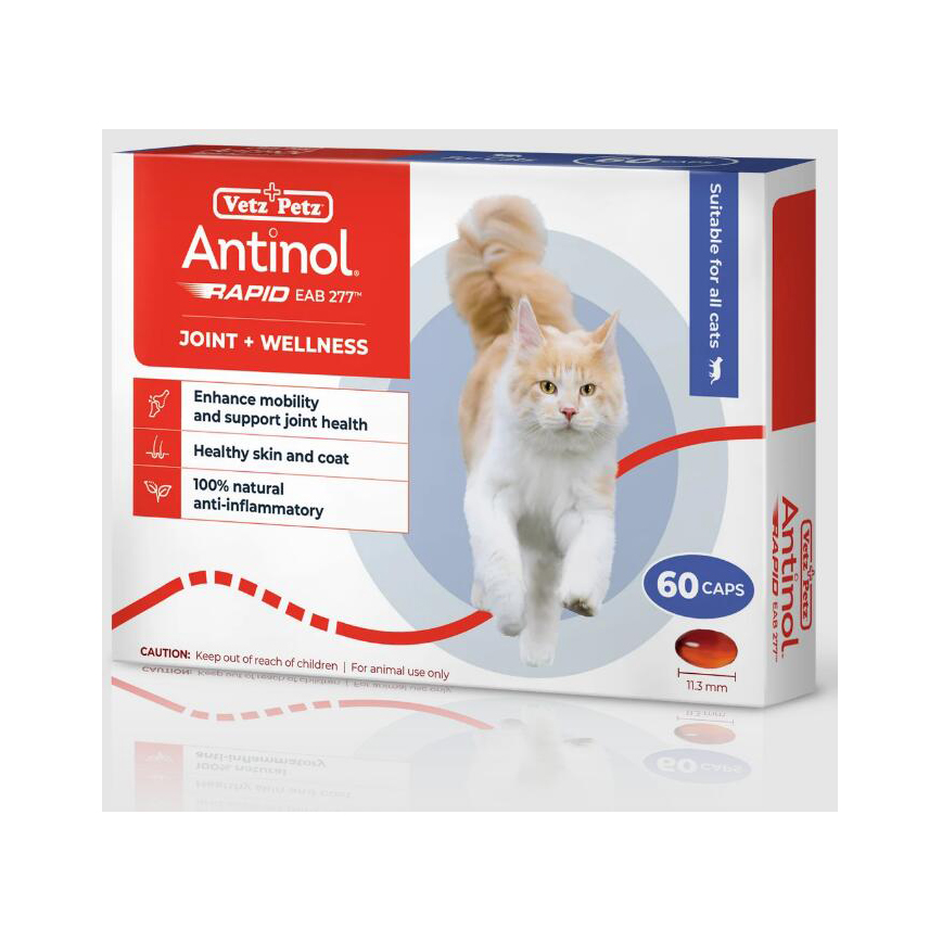 Antinol Rapid Joint Supplement for Cats 30粒 圖 1