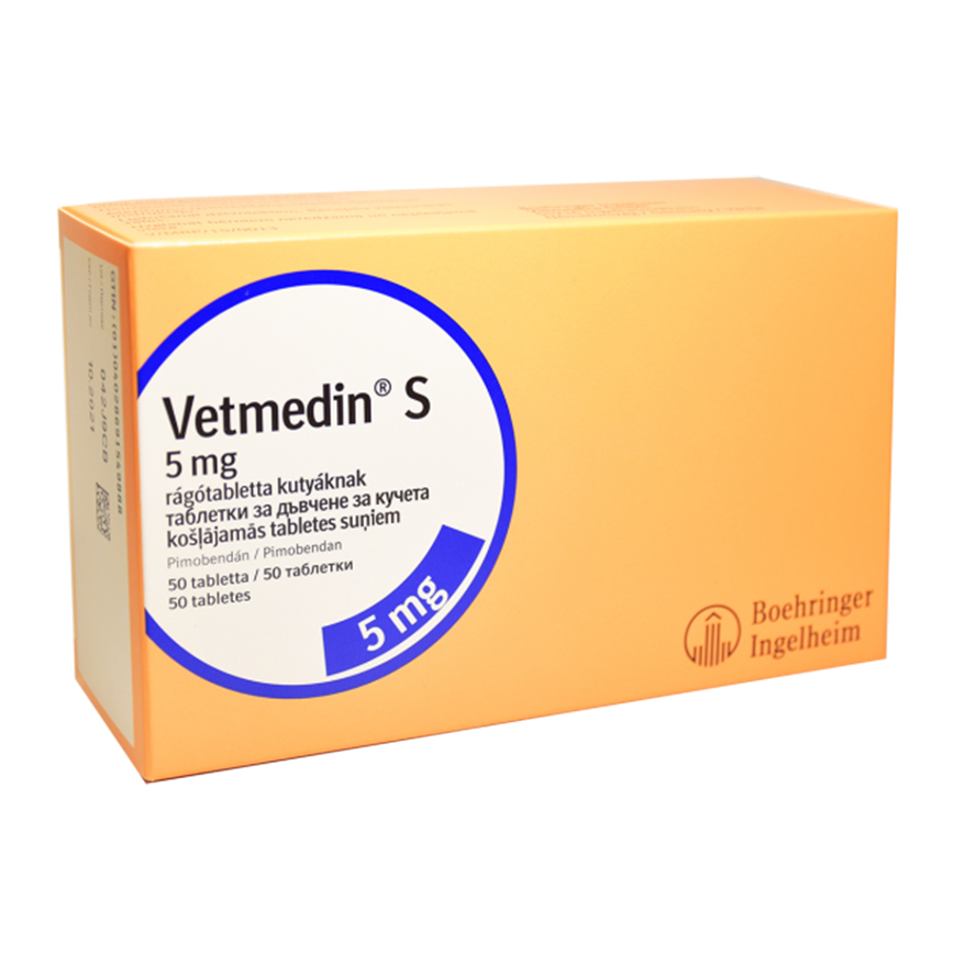 Vetmedin Chew 5 mg Pimobendan 50Tab 圖 1