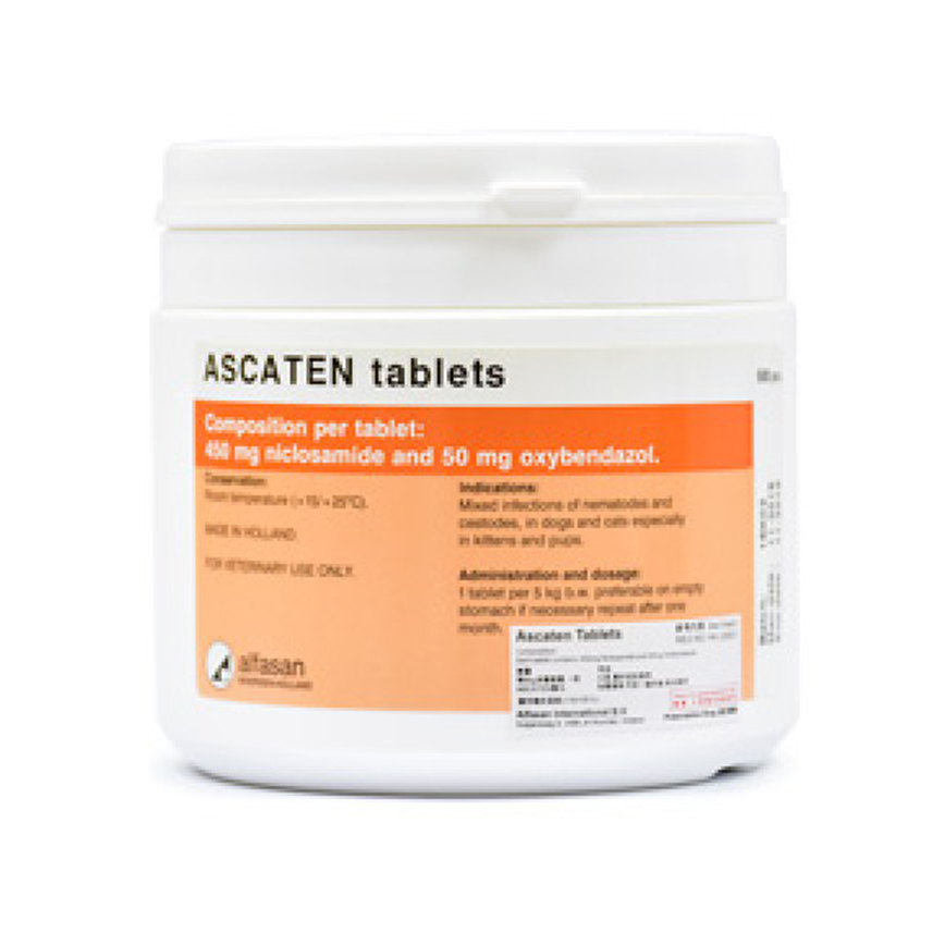 Ascaten Tablets 1tab/ 5kg 500粒 圖 1