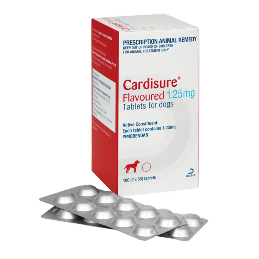 Dechra Cardisure Flavoured 1.25mg 100Tab 1盒 圖 1