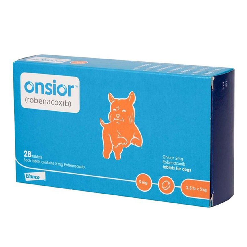 Onsior Dog (Robenacoxib) 5mg 30 Tablets (2.5kg-5kg) 橙 圖 1