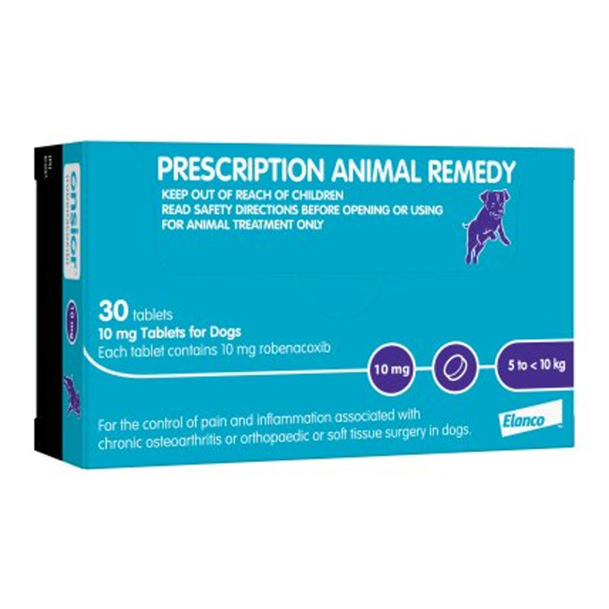 Onsior Dog (Robenacoxib) 10mg 30 Tablets (5kg-10kg) 紫 圖 1
