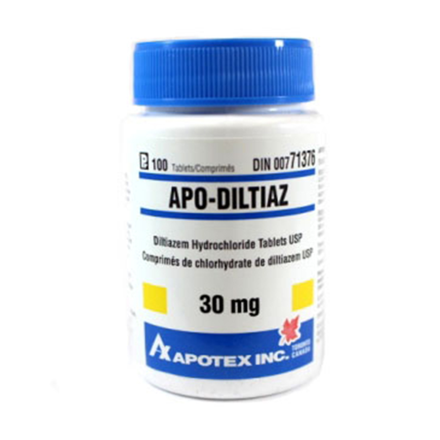 Apo-Diltiaz 30mg 100Tab 圖 1