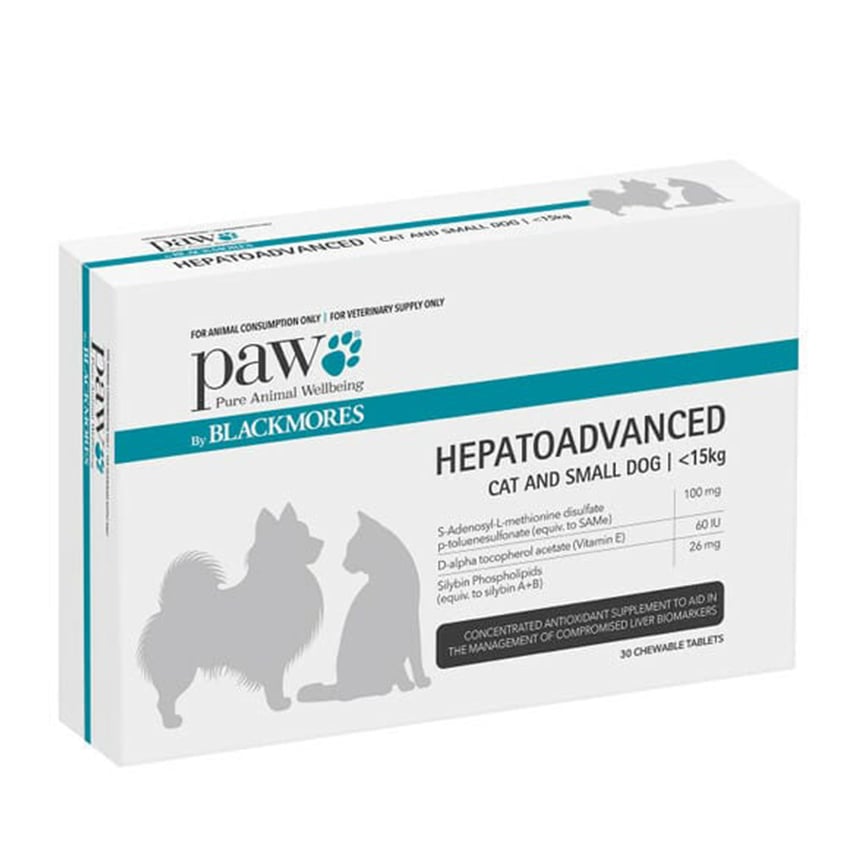 PAW Hepatoadvanced For Cat & Small Dogs <15kg 30T 圖 1
