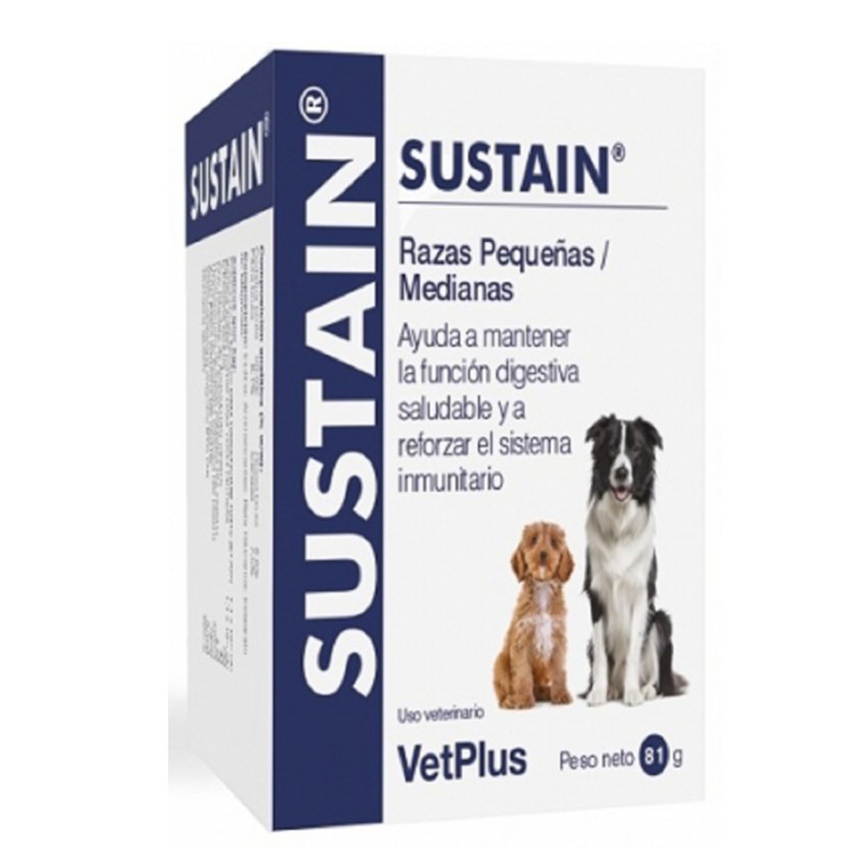 VetPlus-Sustain犬用益生菌 小及中型犬 2.7gx30包 圖 1