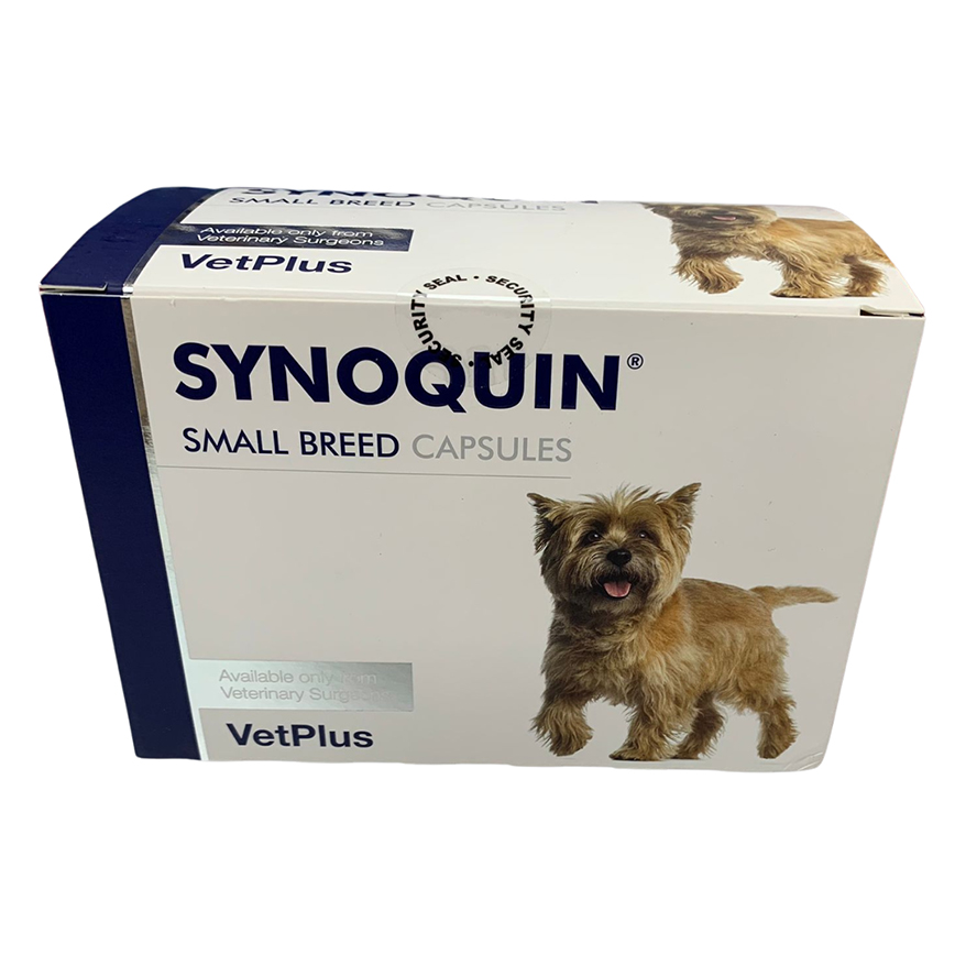 VetPlus Synoquin Small Breed 狗隻關節補充劑 90粒 膠囊裝 圖 1