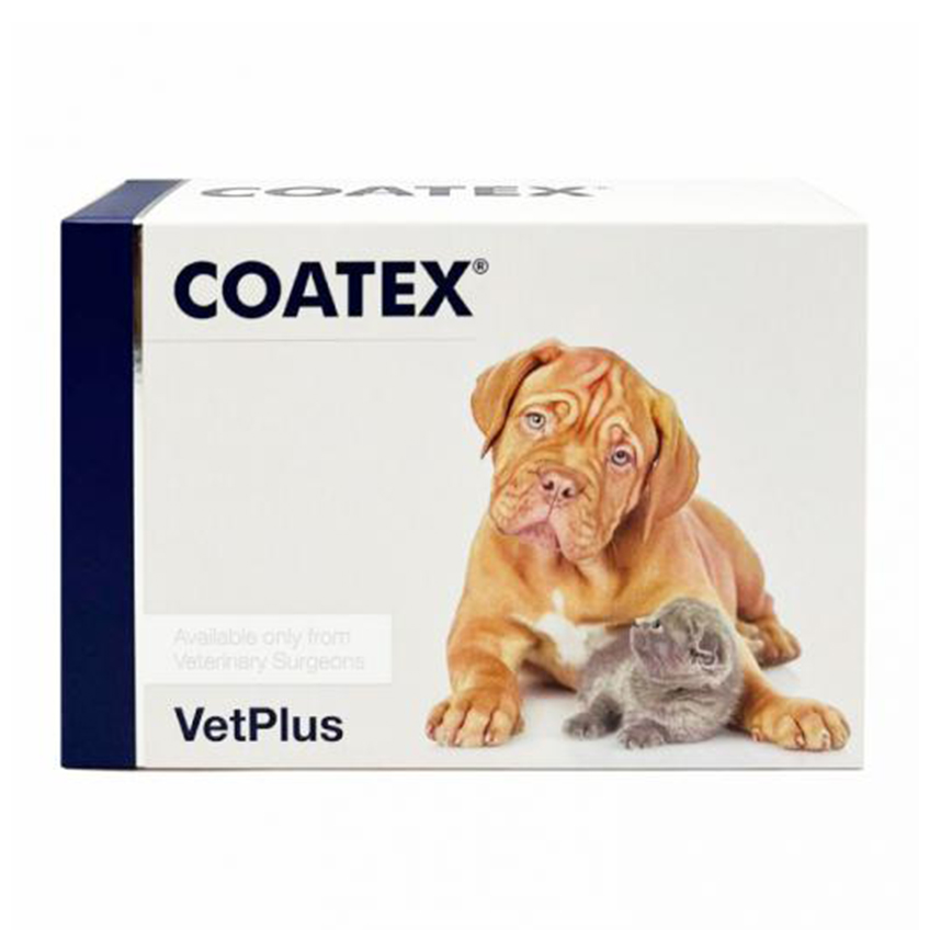 VetPlus Coatex Skin & Coat Supplement For Pets 60粒 圖 1