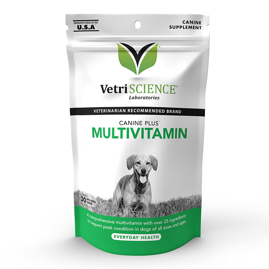 VetriScience Canine Plus Multivitamin 30 Bite-Sized Chews