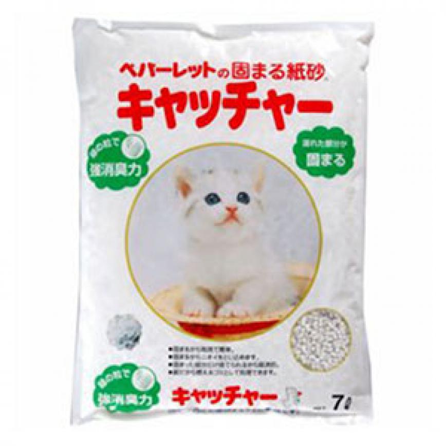 日本Peparlet Catcher葉綠素草本精華凝固紙砂 7L 圖 1