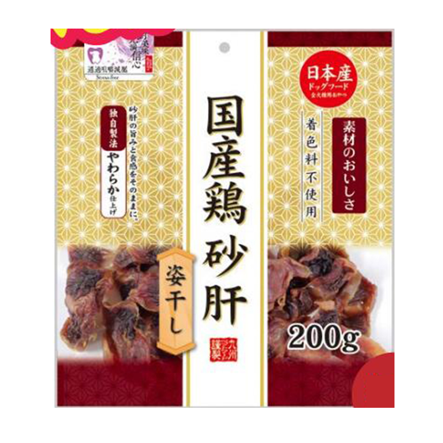 日本Q-Pet 狗小食 軟雞珍原塊 200g (KQ2115)