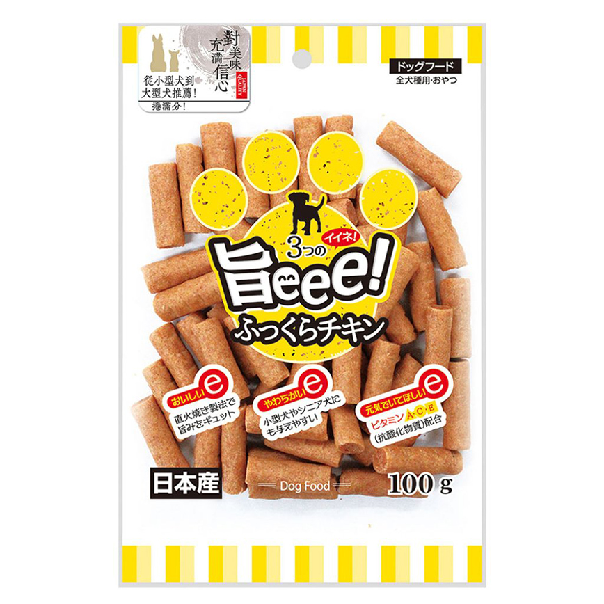 日本Q-Pet 狗小食 旨味 雞肉切條 100g (KQ050) 圖 1