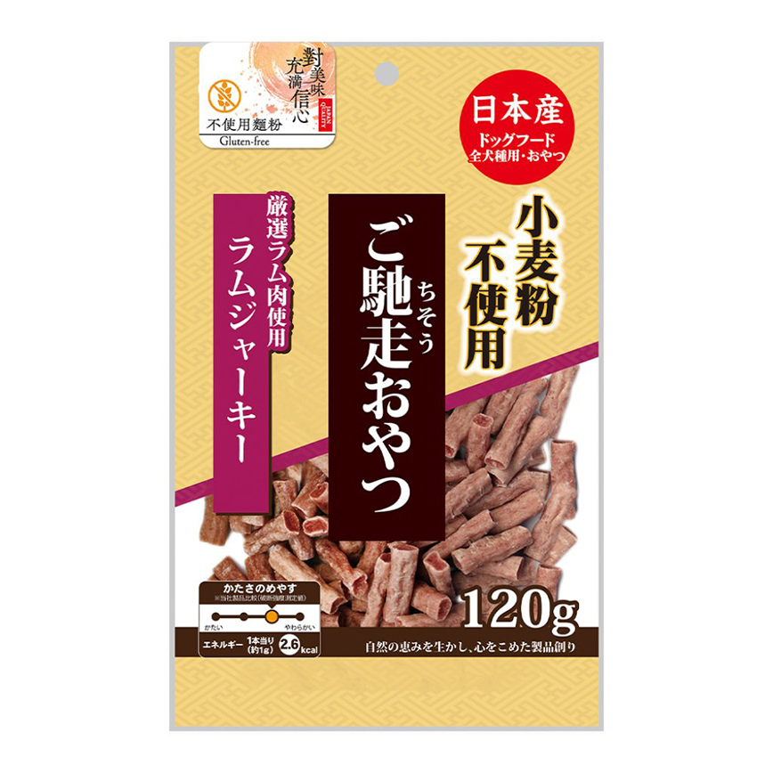 日本Q-Pet 狗小食 御馳走 羊肉切條 120g (KQ966) 圖 1