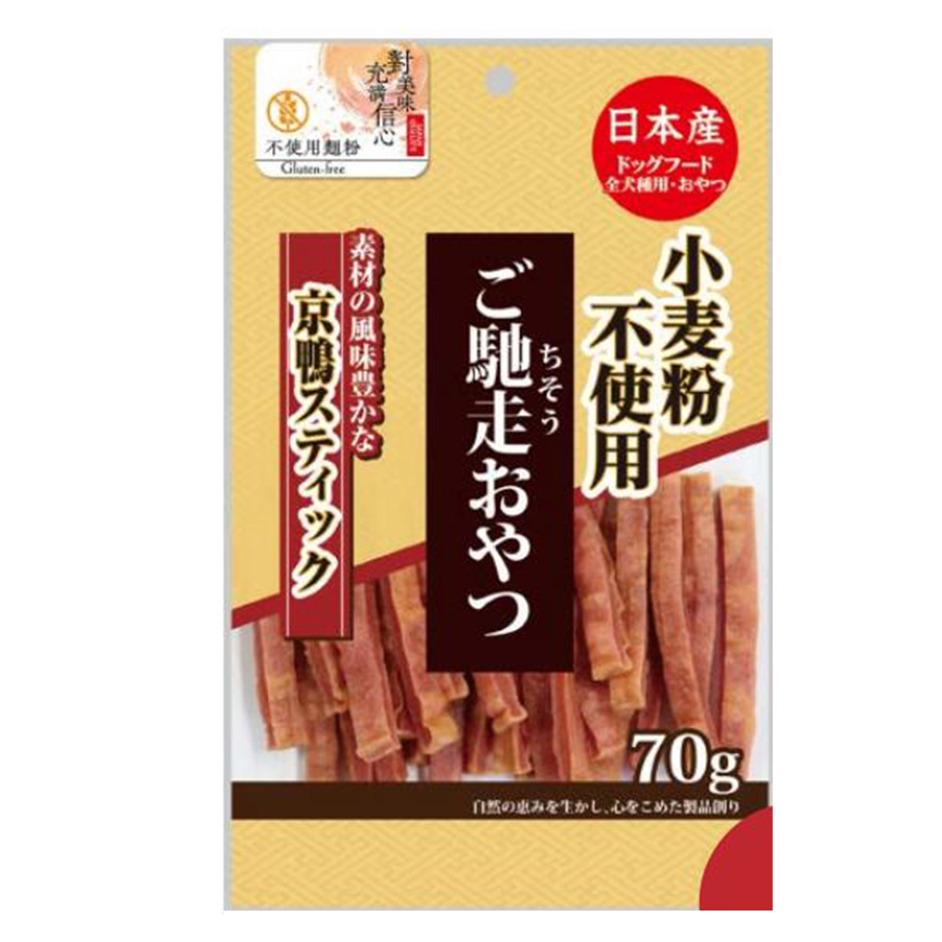 日本Q-Pet 狗小食 御馳走 京鴨條 70g (KQ076) 圖 1