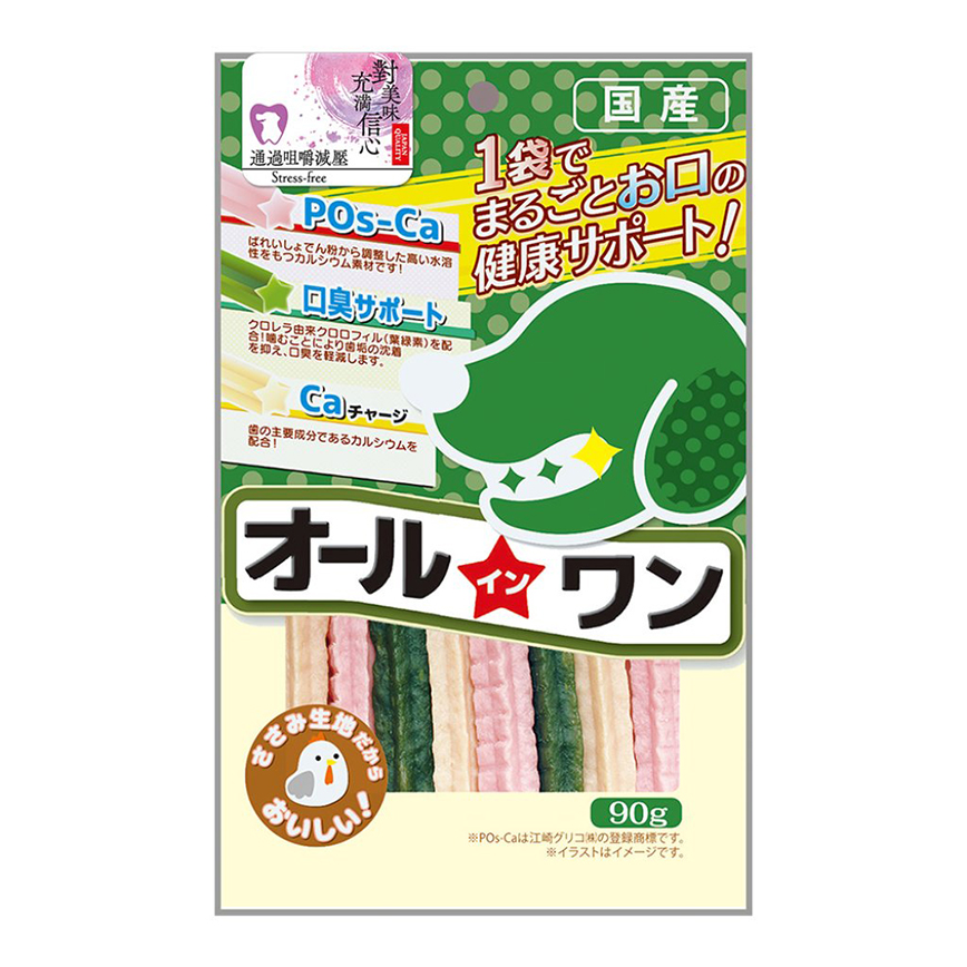 日本Q-Pet 狗小食 Oral Wan 口腔健康系列 原味 90g (KQ773)
