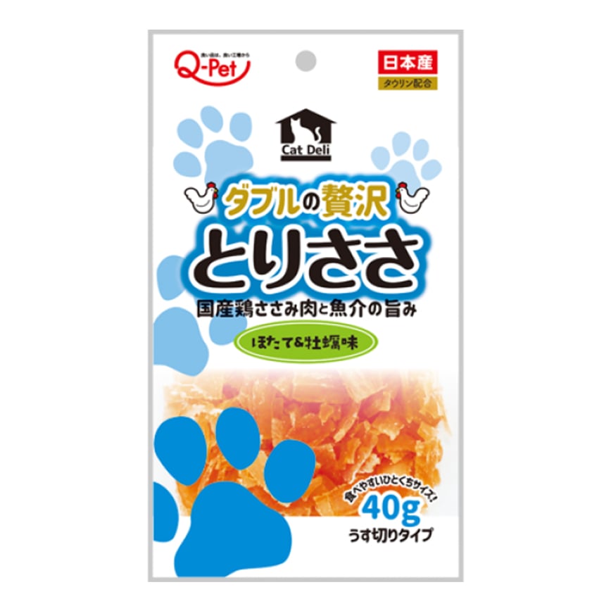 日本Q-Pet 狗小食 愛情餐廳 雞肉薄片 生蠔味 40g (KQ085)