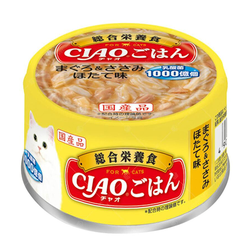 CIAO 貓罐頭 吞拿魚+雞肉 帶子味 (A-252) 圖 1