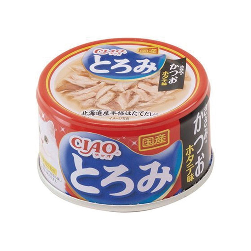 CIAO 貓罐頭 濃湯雞肉 鰹魚 元貝味 (A-44) 圖 1