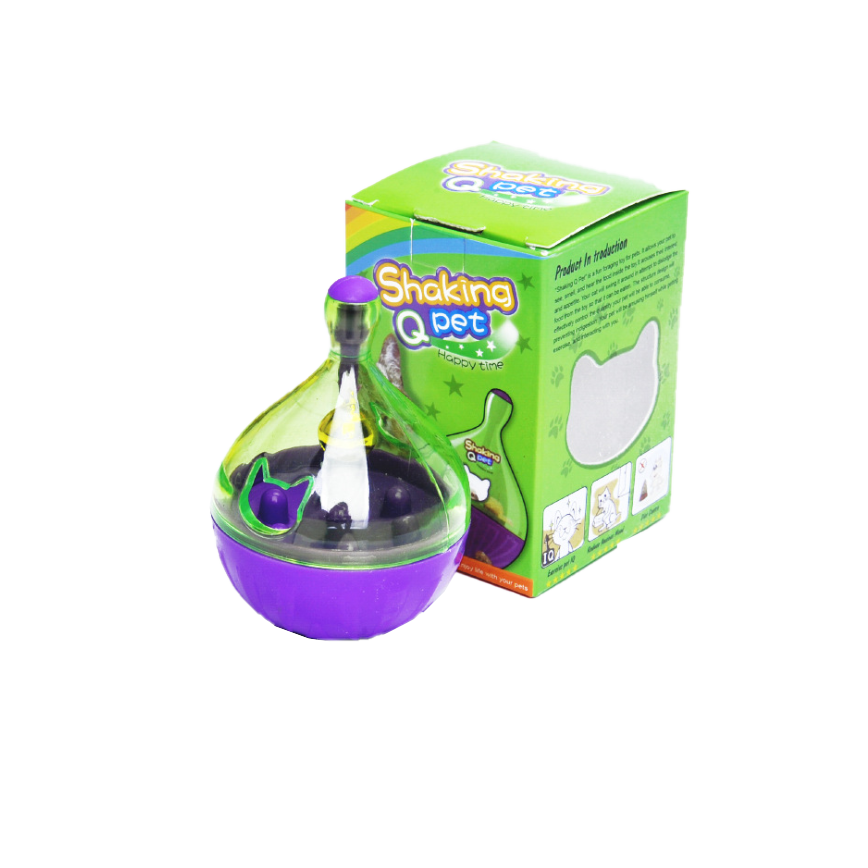 HelloDOG 貓狗玩具 不倒翁漏食器 大碼 (顏色隨機) 圖 1