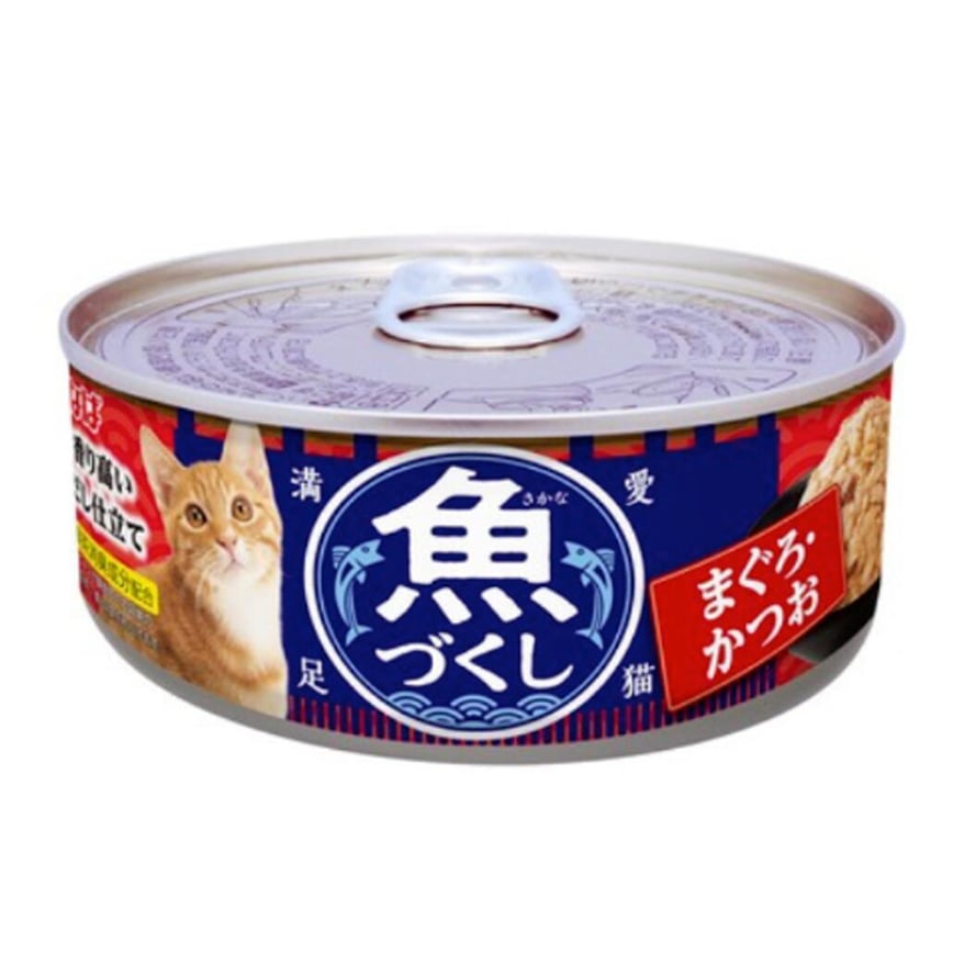 CIAO 貓罐頭 INABA 魚盛 吞拿魚+鰹魚 60g (IM-371) 圖 1