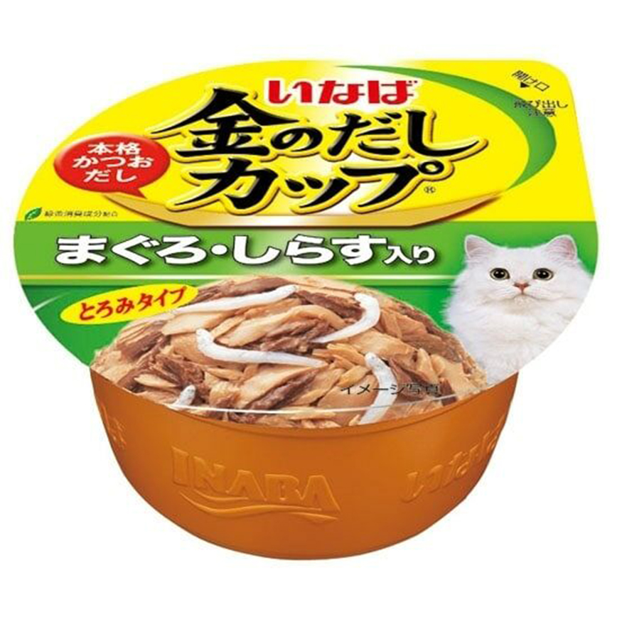 CIAO 日本貓濕糧 吞拿魚+白飯魚 70g (IMC-134) 圖 1