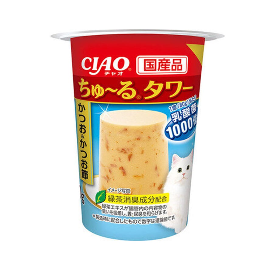 CIAO 超奴雪糕杯 鰹魚+木魚 18g (CS-193)