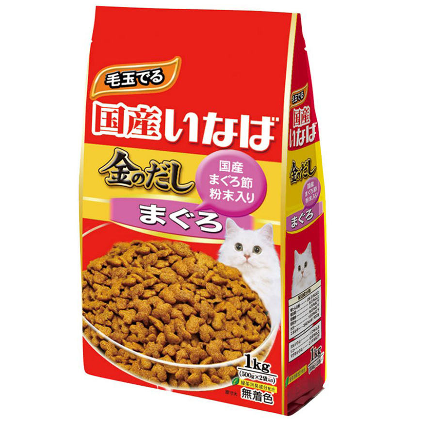 CIAO 貓糧 金之湯乾糧 吞拿魚味 1kg (P-90)