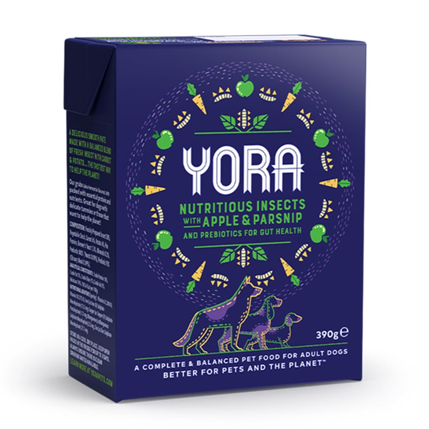 YORA 狗濕糧 超級蛋白餐盒 蘋果醬防風草餐盒 390g (ITPA)