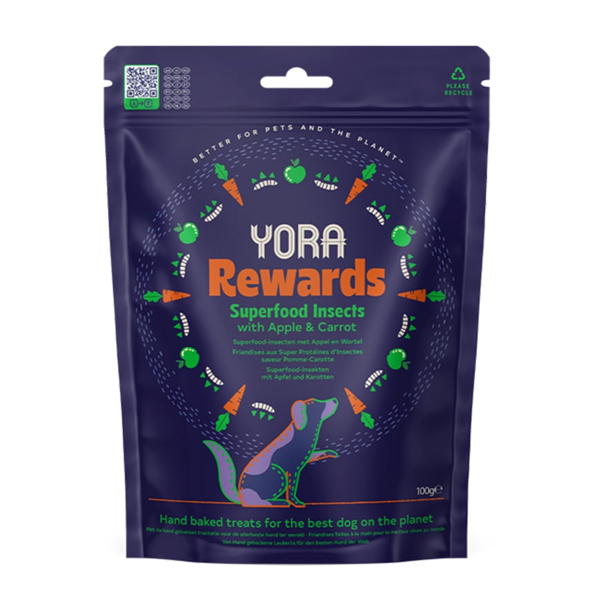 YORA 夢想家營養犬小食 蘋果配胡蘿蔔 100g (IRCA)
